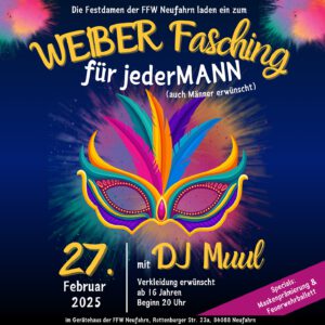 Mehr über den Artikel erfahren Weiberfasching für JederMANN