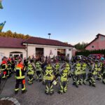 Gemeinschaftsübung in Oberhaselbach