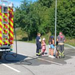 Besuch bei Kinderfeuerwehr Pfaffenberg